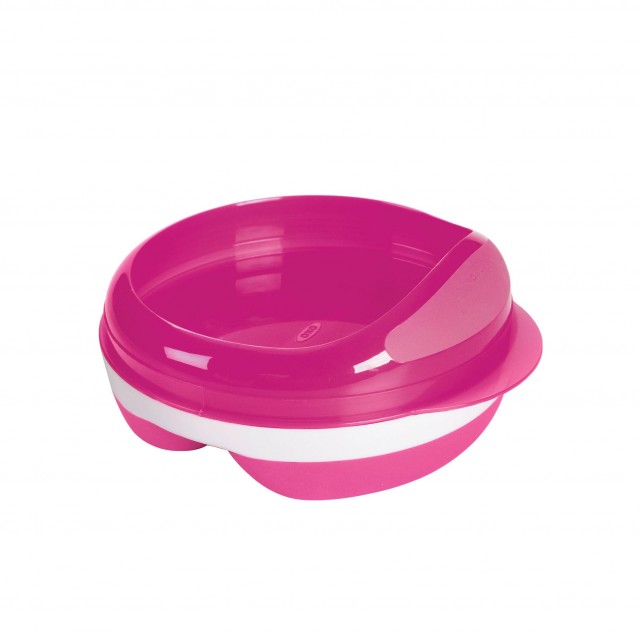 OXO TOT SILICONE BOWL PINK 