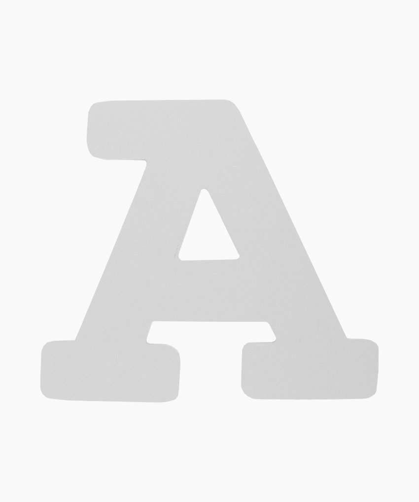 BamBam Wooden Letters - A BamBam Wooden Letters - A