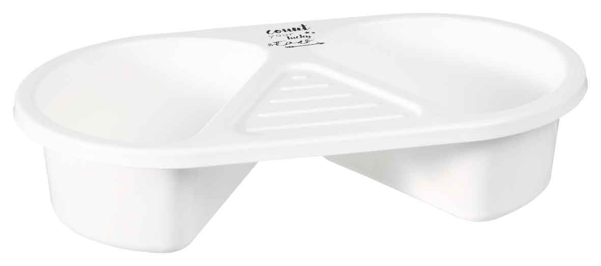 Silver Lining Top And Tail Bowl - Quality Kitchen Serving Bowl