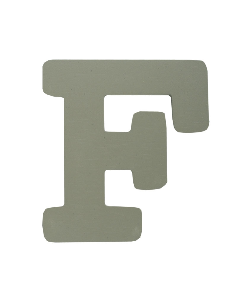 BamBam Wooden Letters - F