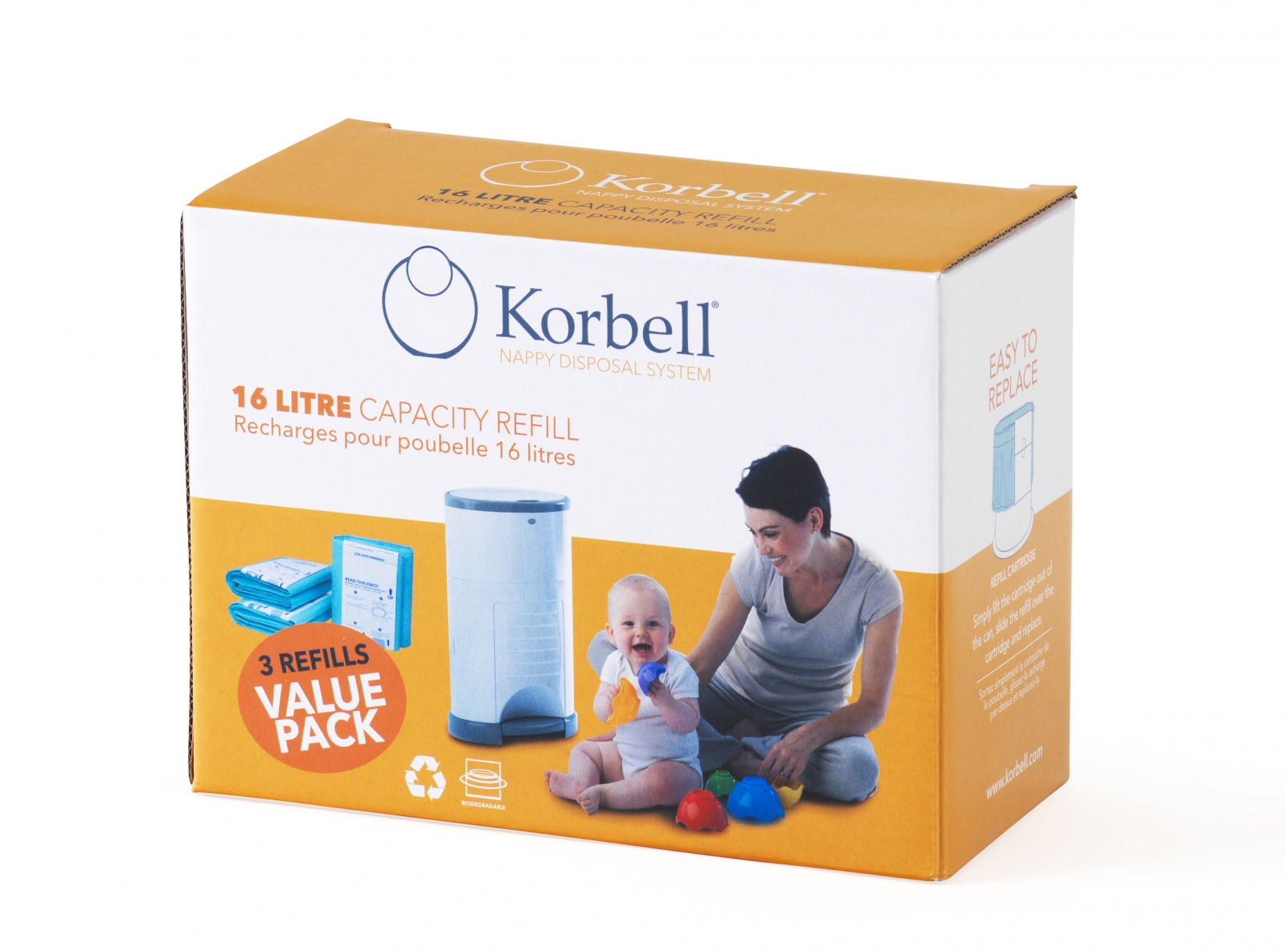 Korbell Refill 3 Pack