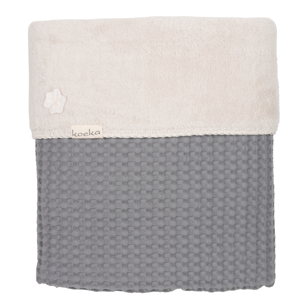 Duiker kubus verontreiniging Order the Koeka Bassinet Blanket Waffle/Teddy Oslo - 75x100 cm. online -  Baby Plus