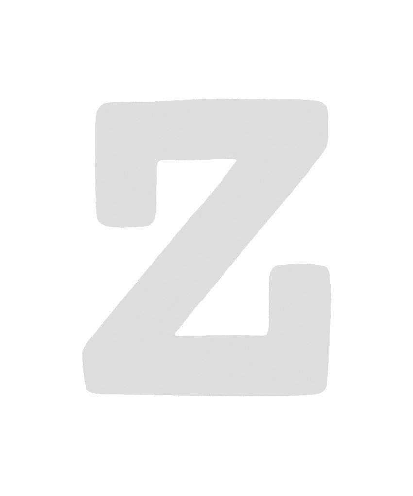 BamBam Wooden Letters - Z BamBam Wooden Letters - Z