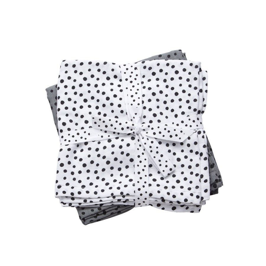 Done by Deer Swaddle 2-Pack Happy Dots - 120x120 cm.