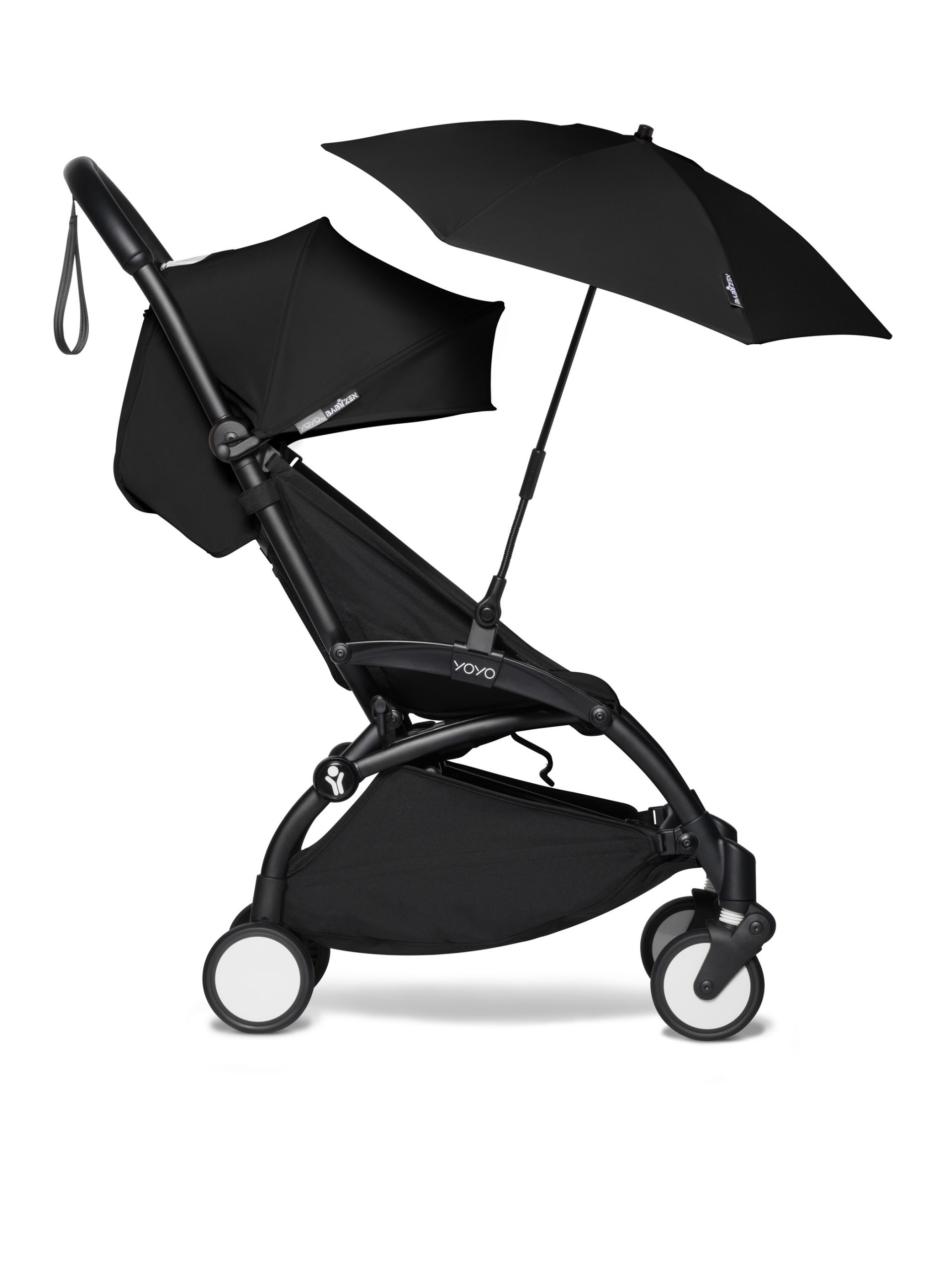 grey pram parasol