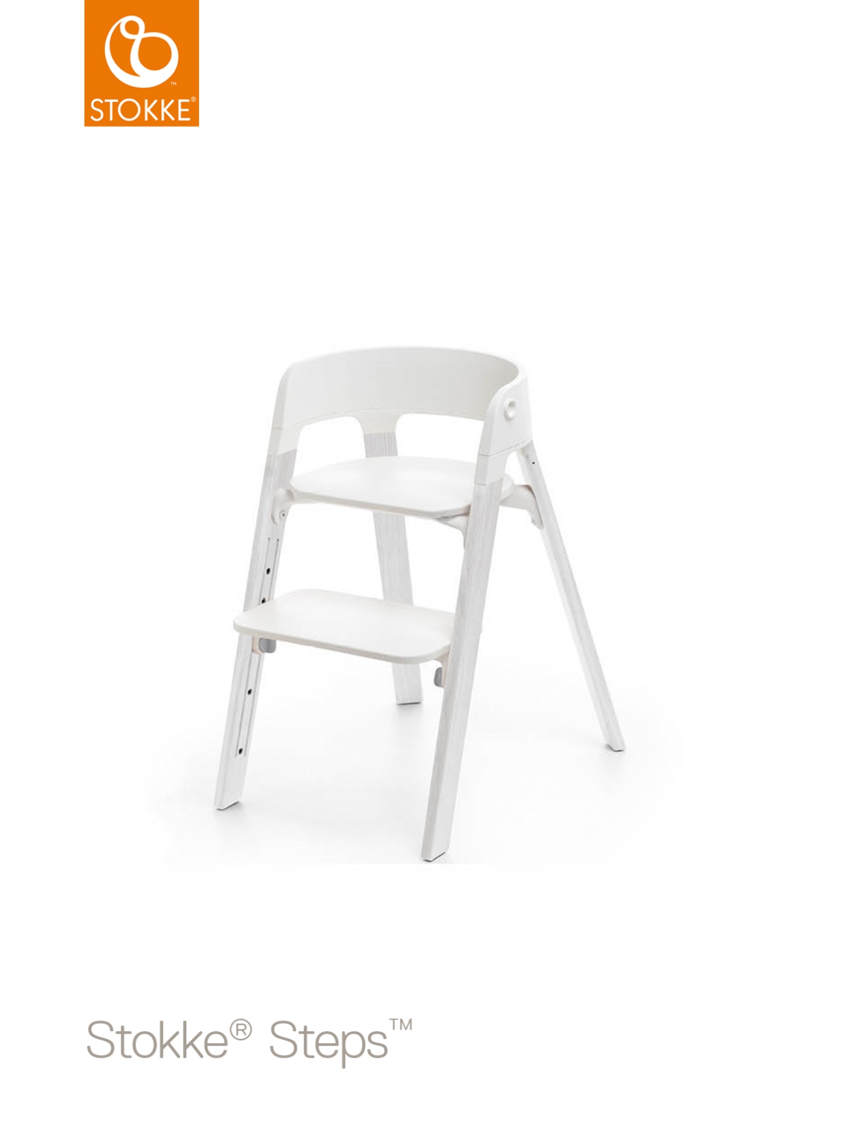 Order The Stokke® Steps™ Chair - Oak Wood White Online 