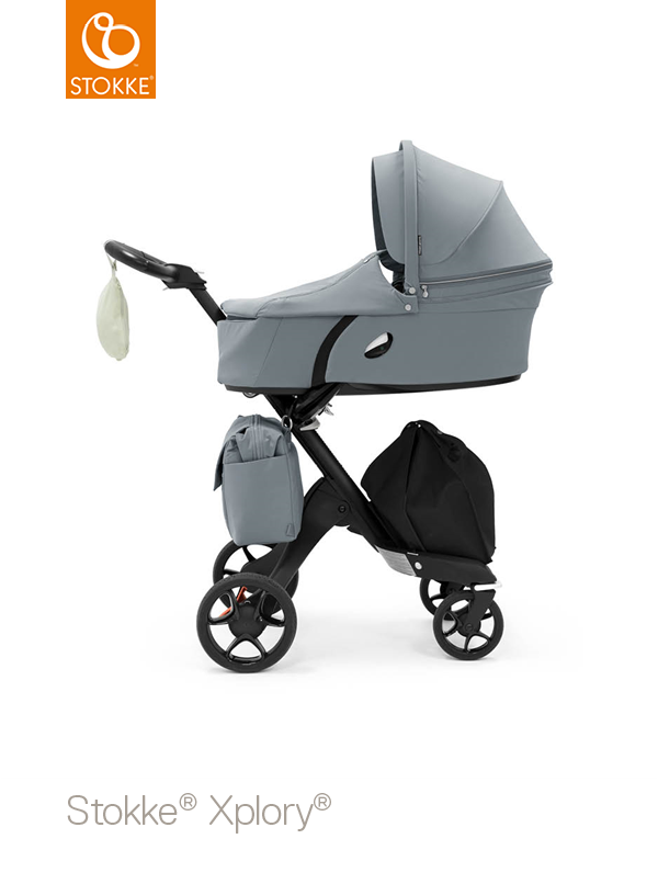 Baby Parasol compatible with Stokke Xplory Black