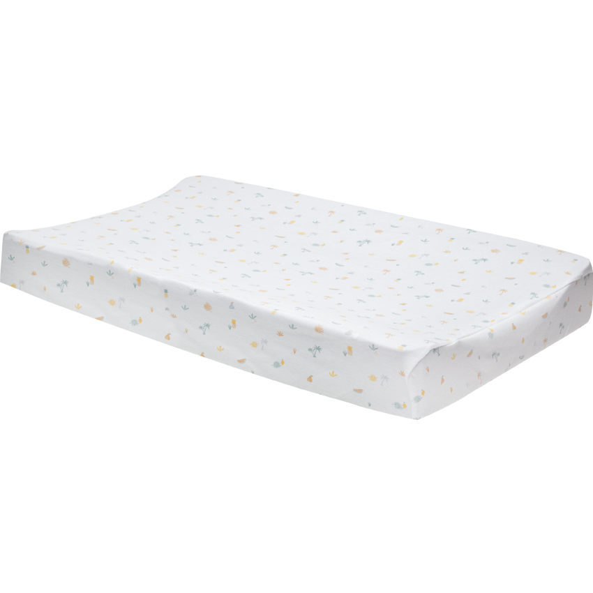tropical changing pad cover