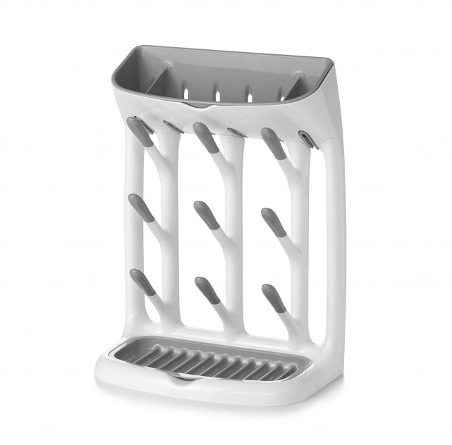 Order the OXO Tot Bottle Drying Rack Compact Grey online - Baby Plus