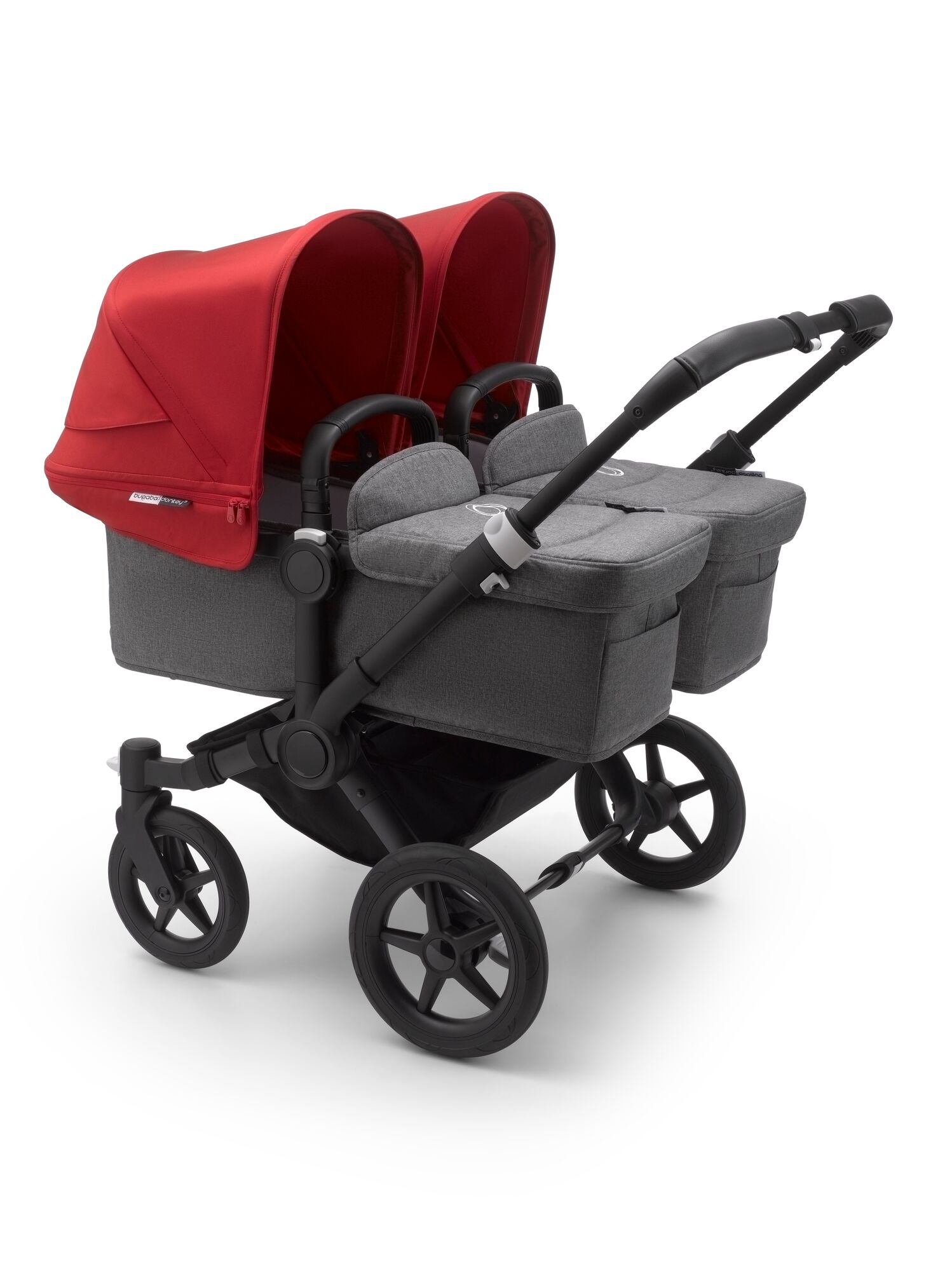 bugaboo donkey sun canopy grey melange