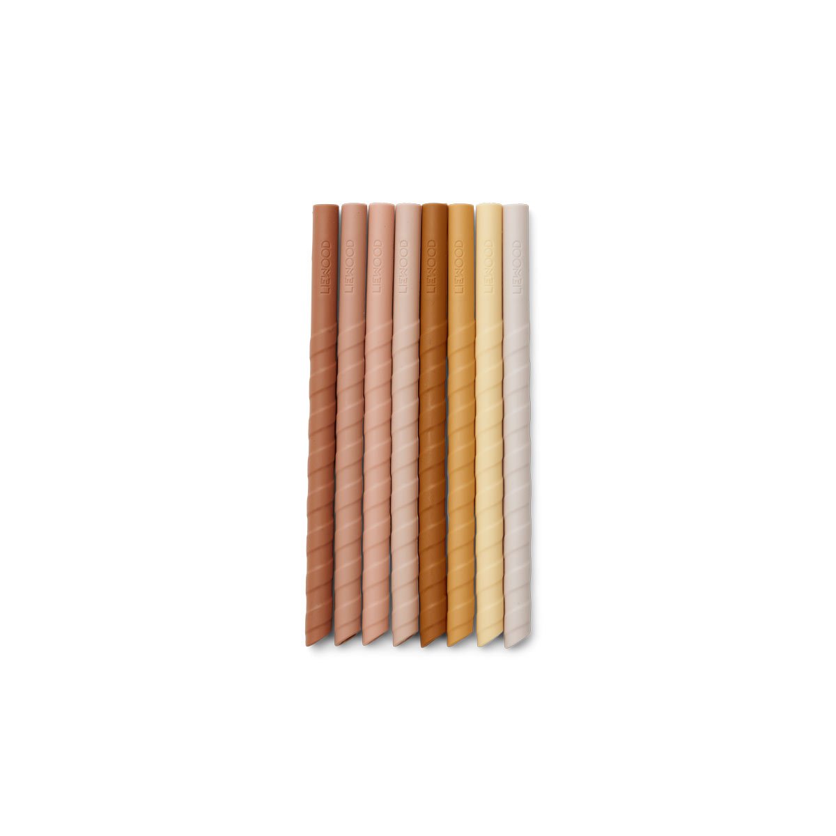 Liewood Zoe Silicone Straw Set 8-Pack