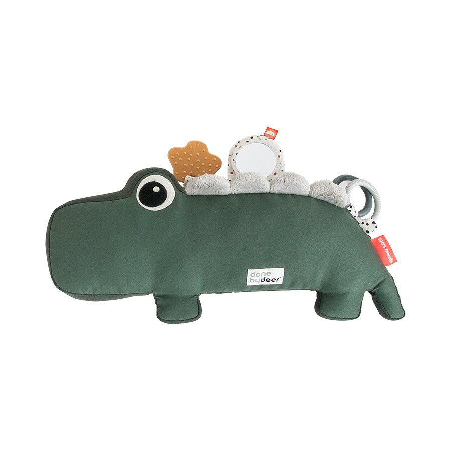 Done by Deer Activity Toy Tummy Time Croco