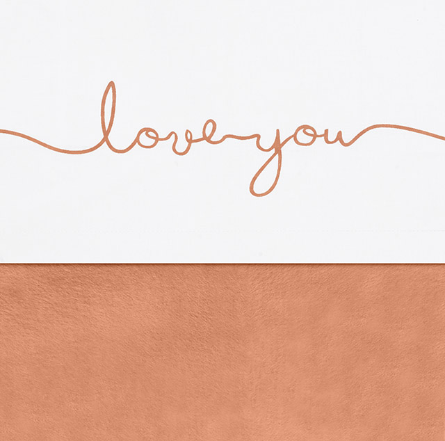 Jollein Sheet Love You - 120x150 cm.