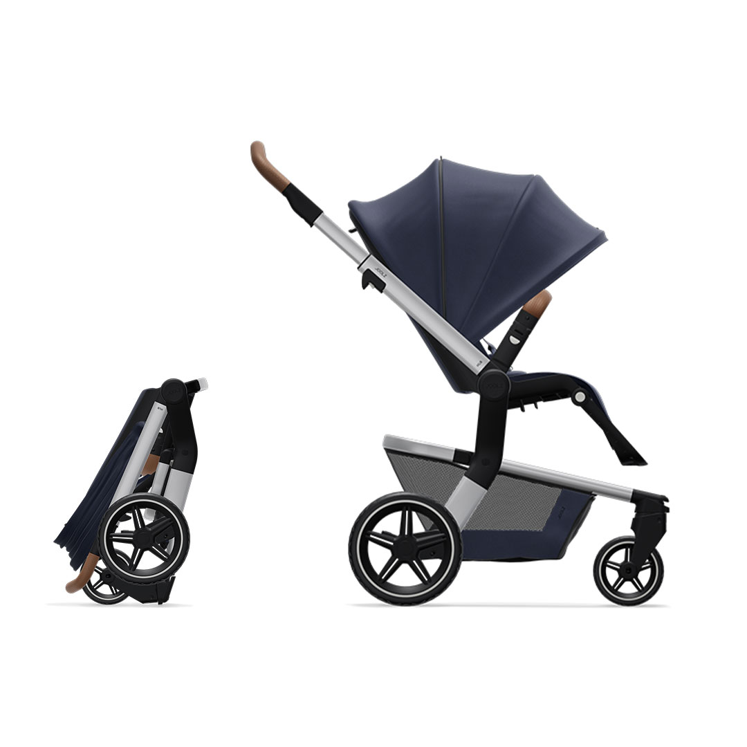 Joolz Hub Classic Blue Premium Baby Stroller Bassinet Suitable for 0 to 6 Months