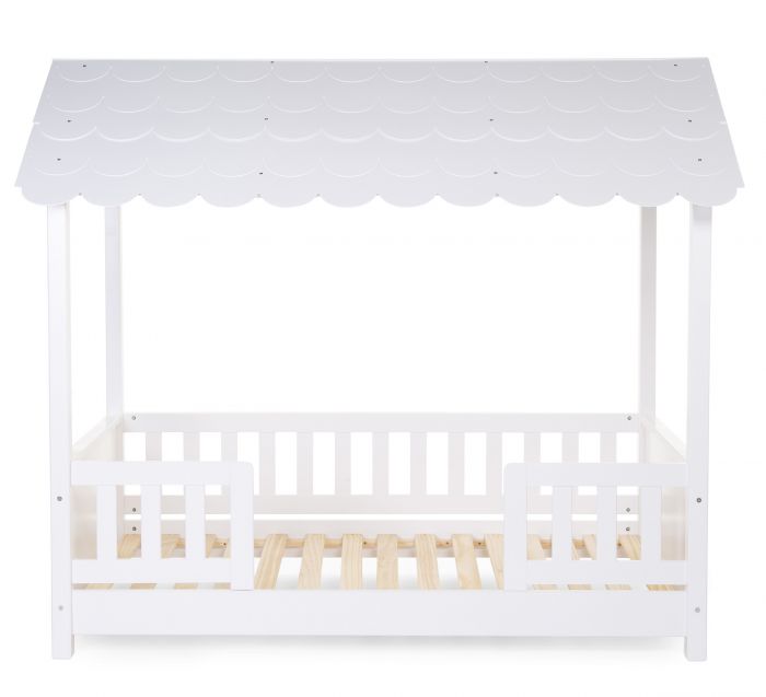 Childhome Rooftop Bed Frame House + 2 Bedrails - 70x140 cm.