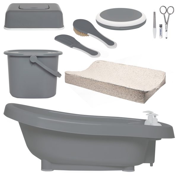bébé-jou Thermobadset de luxe Fabulous - Griffin Grey