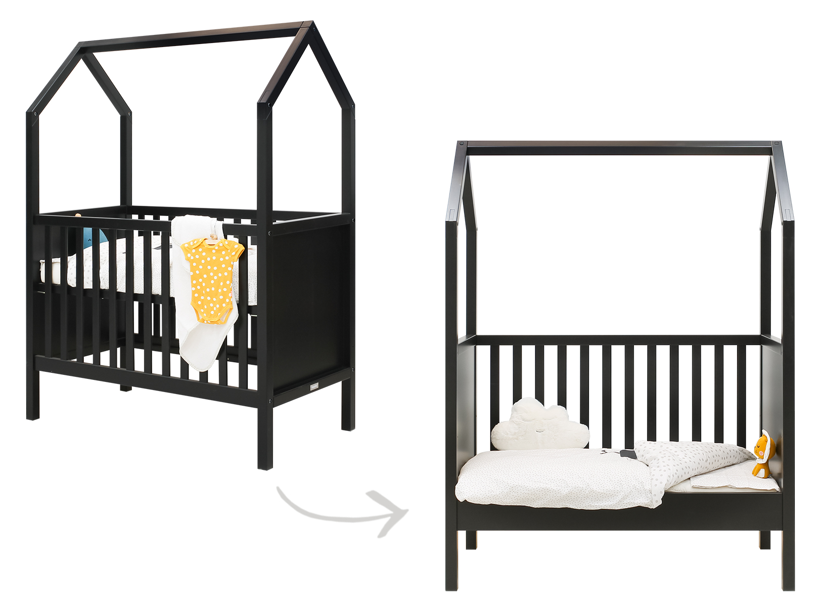 Order the Bopita My First Cot Bed - 60x120 online - Baby Plus
