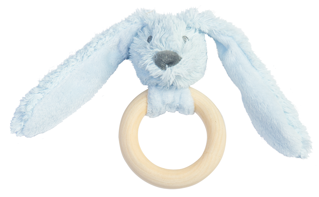 Happy Horse Rabbit Richie Wooden Teething Ring
