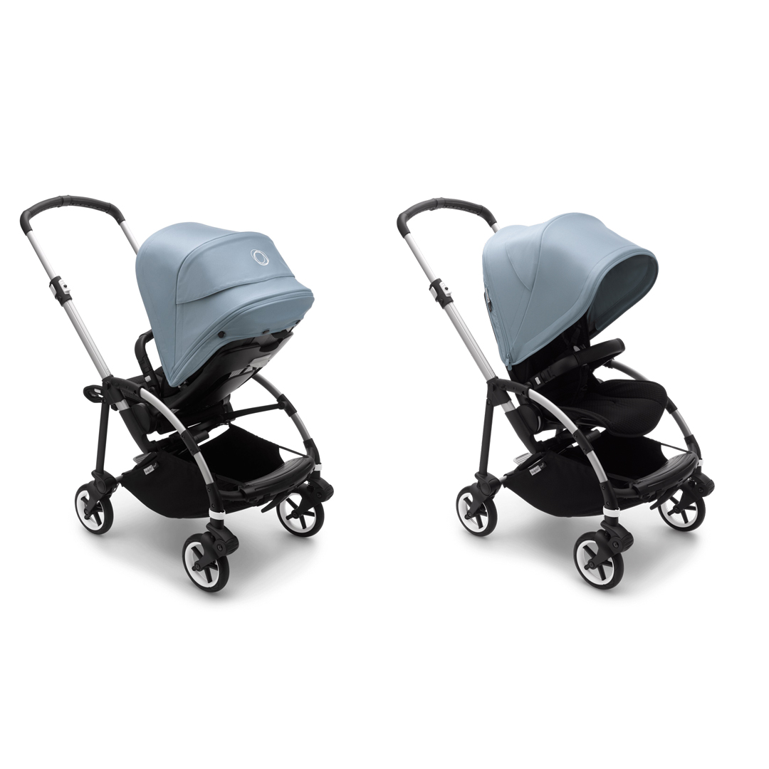 Bugaboo Bee6 Stroller - Alu/Black Bugaboo Bee6 Stroller - Alu/Black