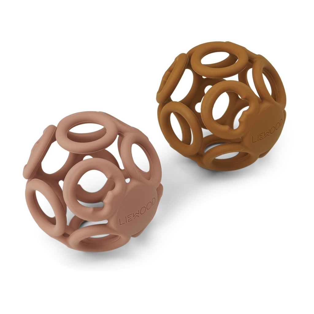 Liewood Jasmin Teether Ball - 2 Pack Liewood Jasmin Teether Ball - 2 Pack