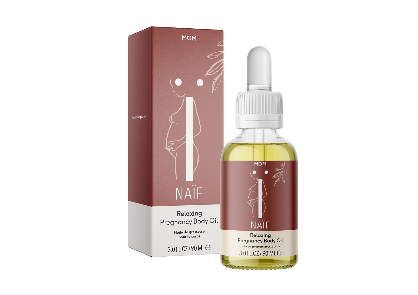 Naïf Relaxing Pregnancy Body Oil 90 ml.