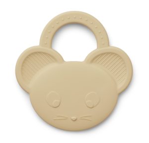 Liewood Gemma Teether Mouse Wheat Yellow