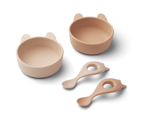 Liewood Evan Set 2-Pack Rabbit Rose Mix