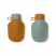 Liewood Silvia Smoothie Bottle 2-Pack Mustard Peppermint