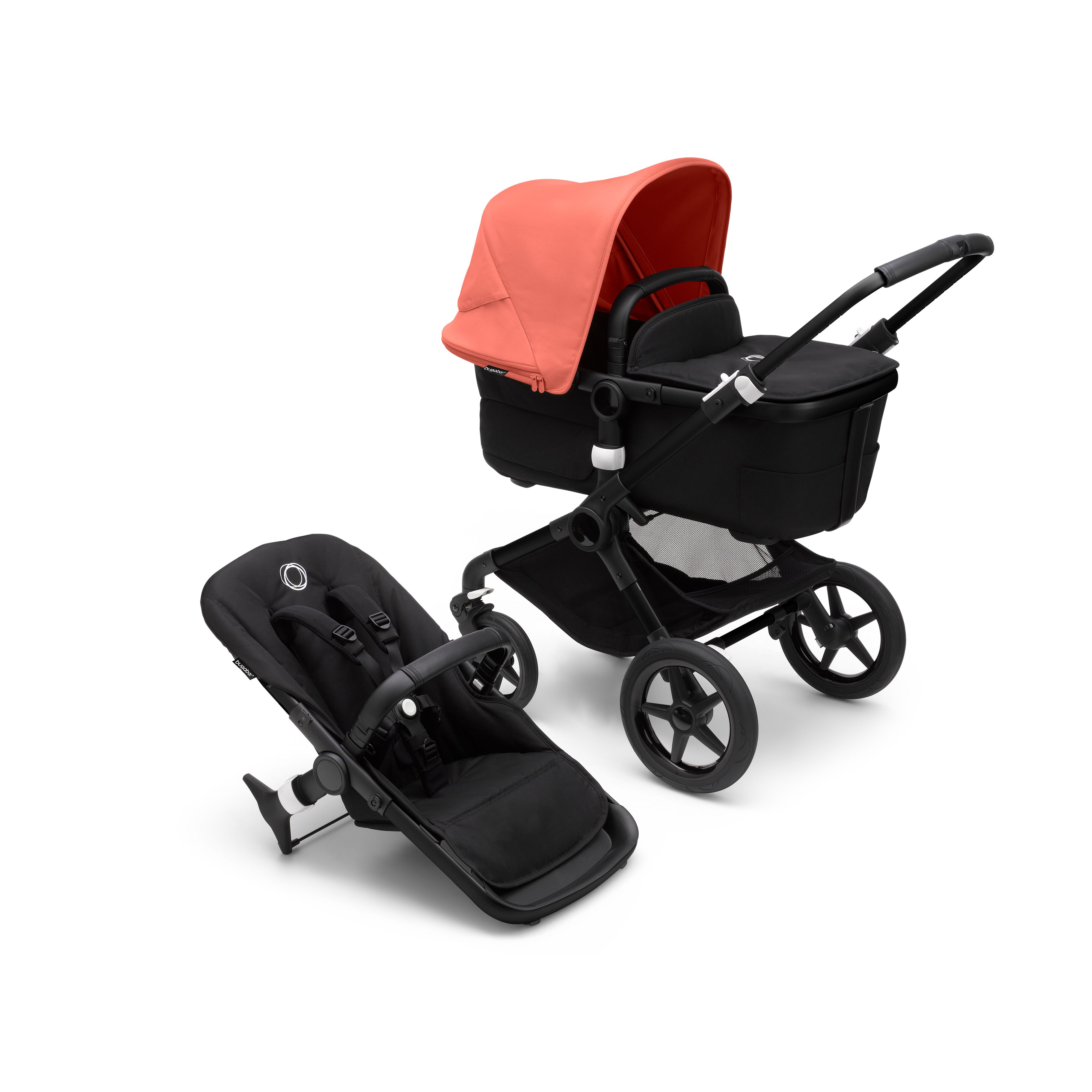 Bugaboo Cameleon Stroller Baby Toddler Seat Frame Black bassinet holder 