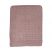 Mies & Co Soft Knitted Cot Blanket 110 x 140 Pale Pink