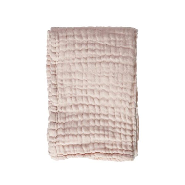Mies & Co Mousseline Blanket 110x140 Soft Pink