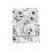 Mies & Co Crib Sheet 110 x 140 Bumble