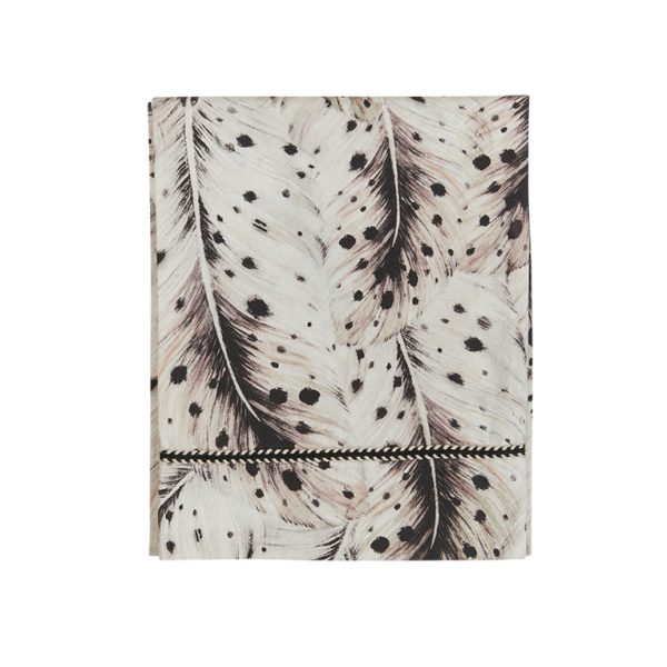 Mies & Co Crib Sheet 110 x 140 Soft Feathers