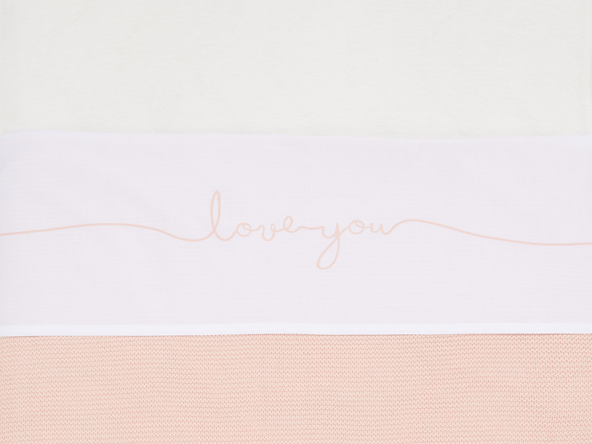 Jollein Sheet Love You - 120x150 cm.