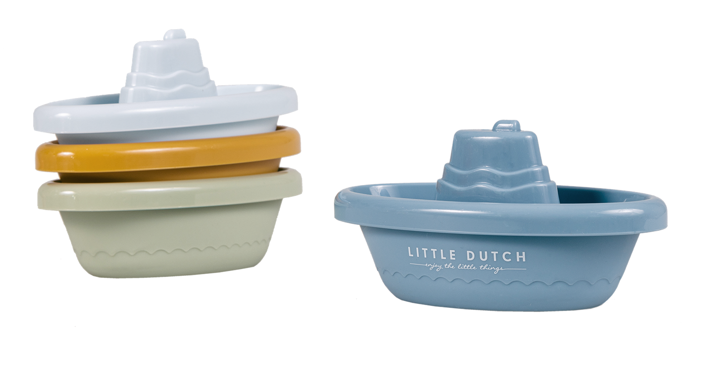 Little Dutch Stackable Bath Boats