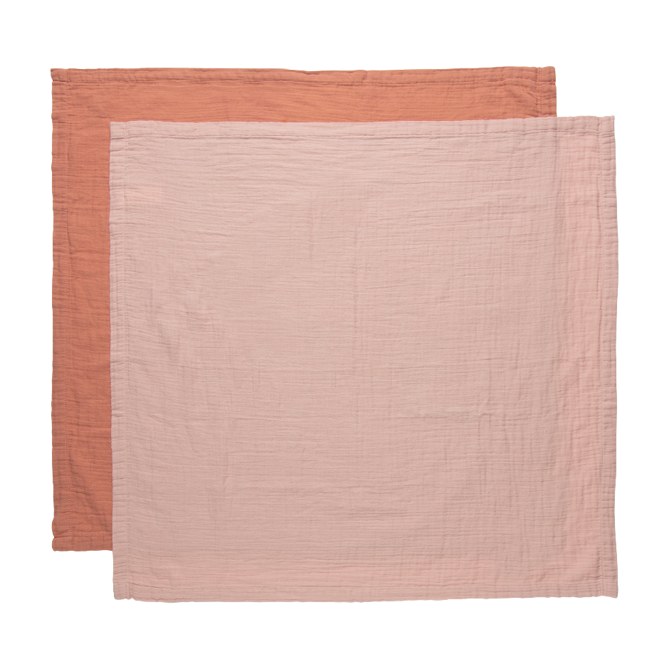bébé-jou Muslin Towel 70x70 cm. - 2-pack
