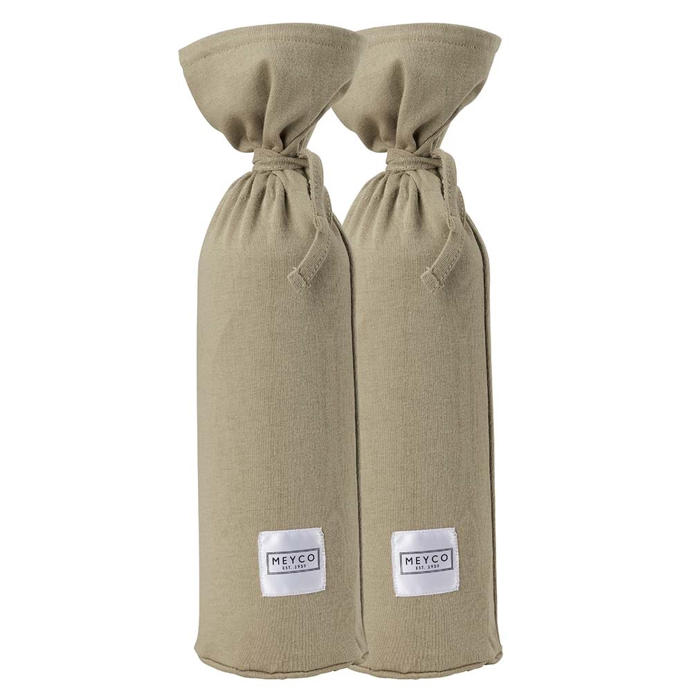 Meyco Hot Water Bottle Cover 2-Pack Basic Jersey