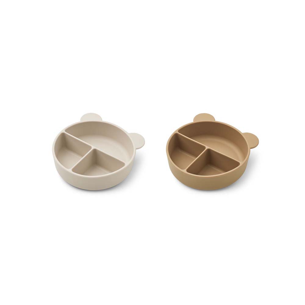 Liewood Connie Divider Bowl 2-Pack