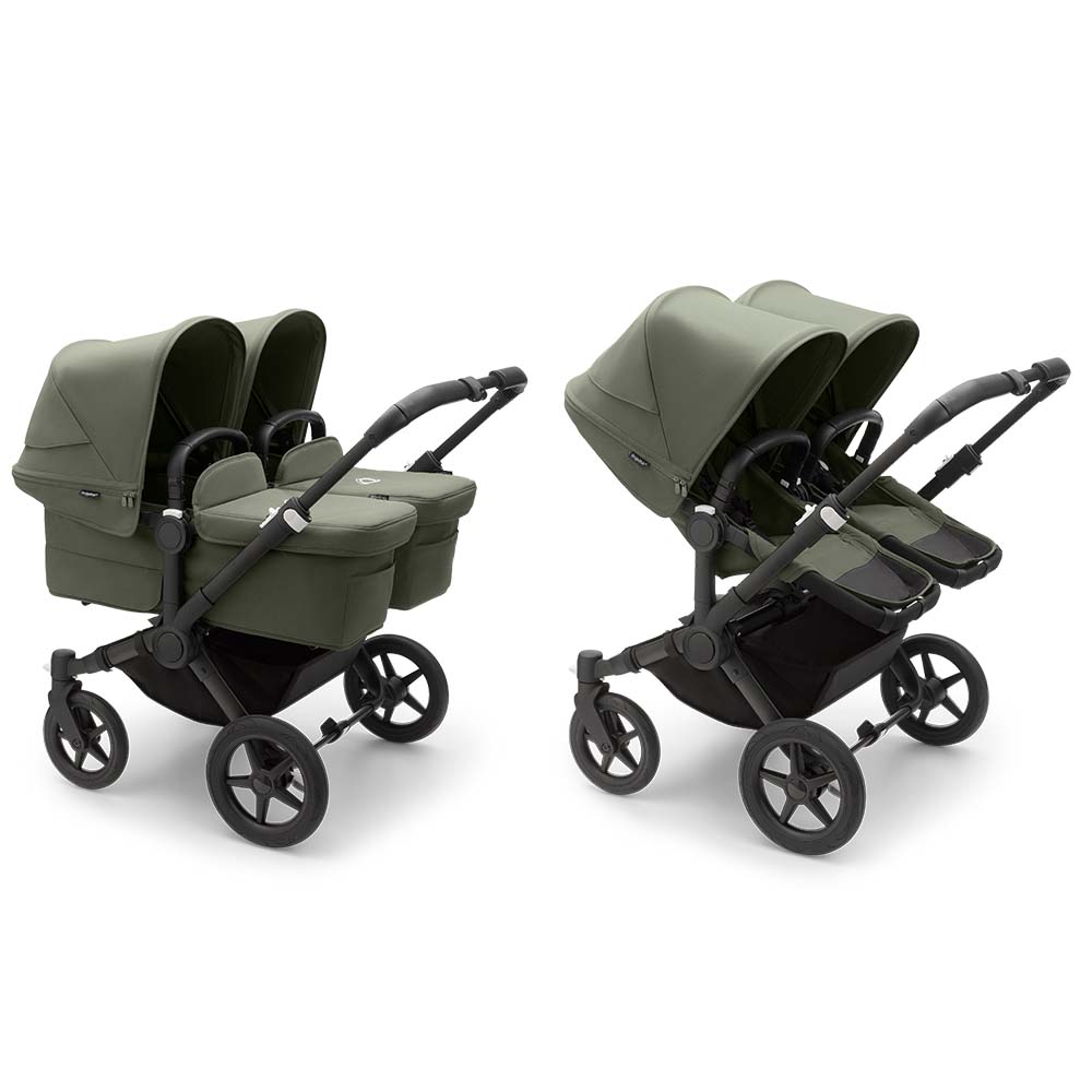 Bugaboo Donkey5 Complete - Black/Forest Green/Forest Green