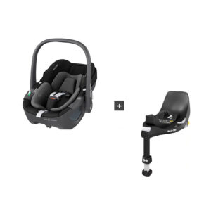 Maxi-Cosi-Pebble-360-Essential-Black-COMBI-DEAL