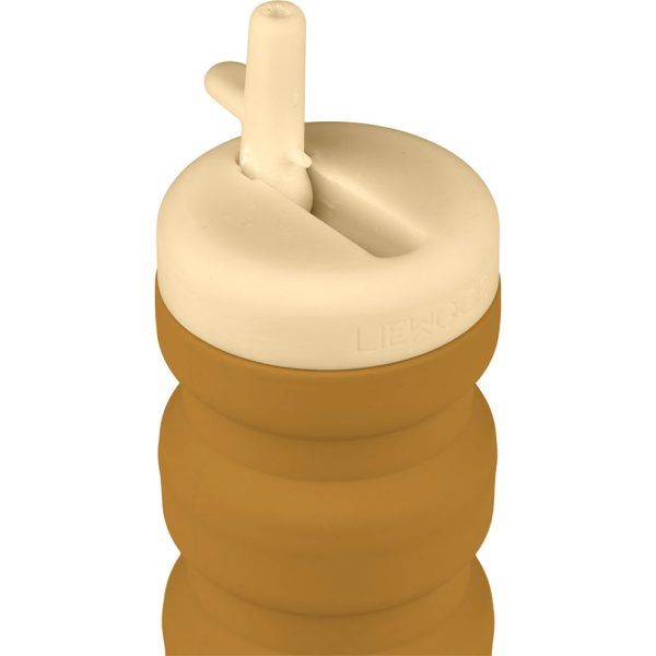 Liewood Wilson Foldable Bottle Golden Caramel Safari Mix - 2