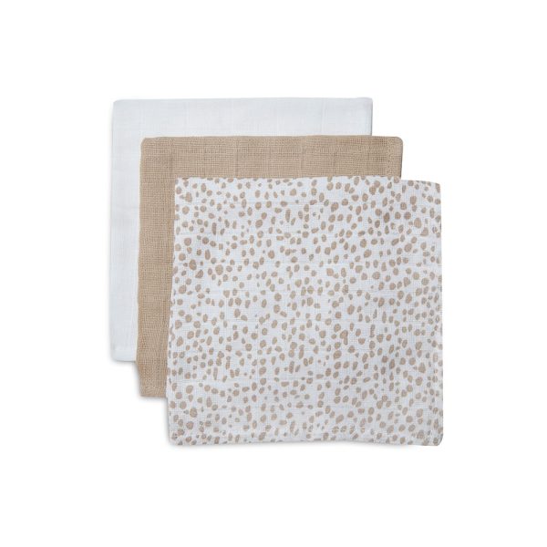 Jollein Hydrophilic Burp Cloth 3-Pack - 31x31 cm. Dotted