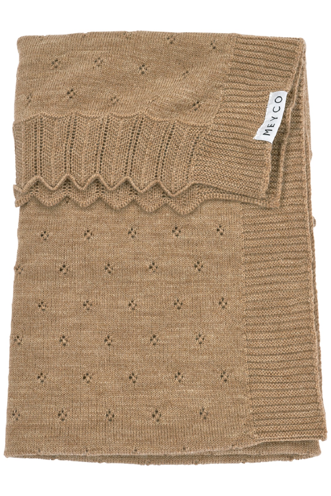 Meyco Cot Blanket Ajour Wool – 75×100 cm.