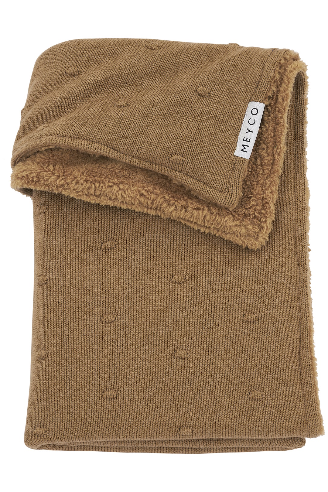 Meyco Crib Blanket Teddy Mini Knots – 100×150 cm.