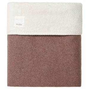 Koeka Cot Blanket Teddy Denver - 75x100 cm. Soft Woods