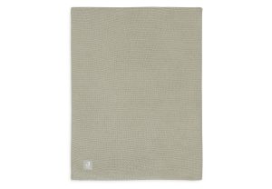 Jollein Blanket Basic Knit - 75x100 cm. Olive Green