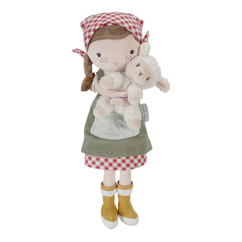 Zdjęcia - Lalka Little Dutch Cuddle Doll Farmer Rosa - 35 cm. 