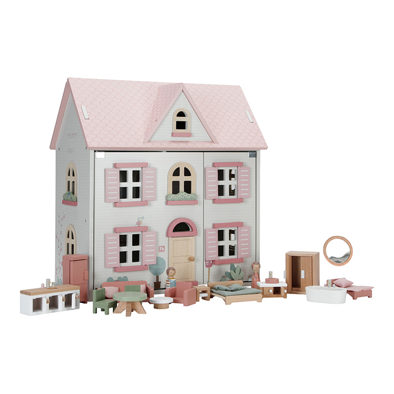 Little Dutch® Wooden dollhouse M  Wooden dollhouse, Doll house, Wooden  dolls