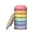 Stapelstein Rainbow + Balance Board Confetti Pastel
