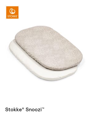 Stokke® Snoozi™ Fitted Sheets 2-pack.